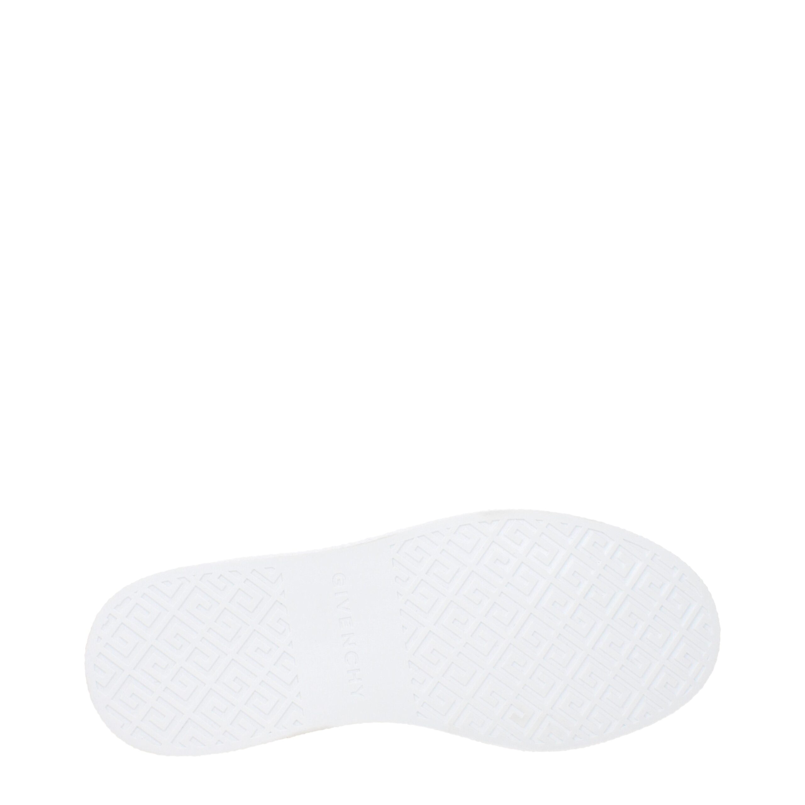 Givenchy White Leather Low Top Sneakers - Image 5