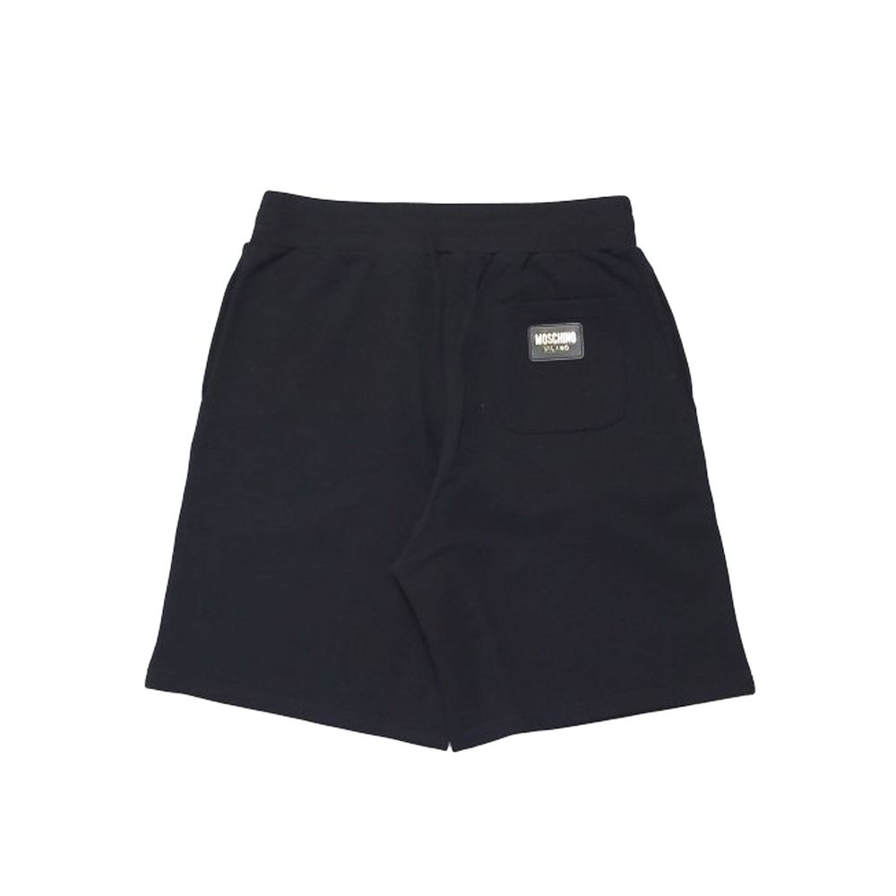 Moschino Couture Black Cotton Shorts - Image 2