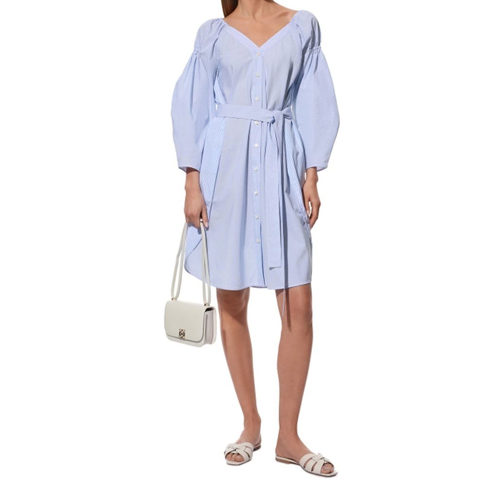 Stella McCartney Blue Cotton Casual Dress - Image 2