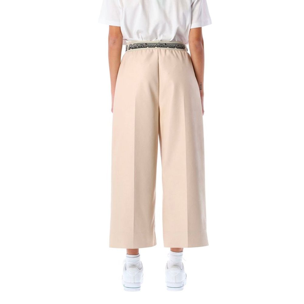 Stella McCartney Beige Viscose Casual Pants - Image 3