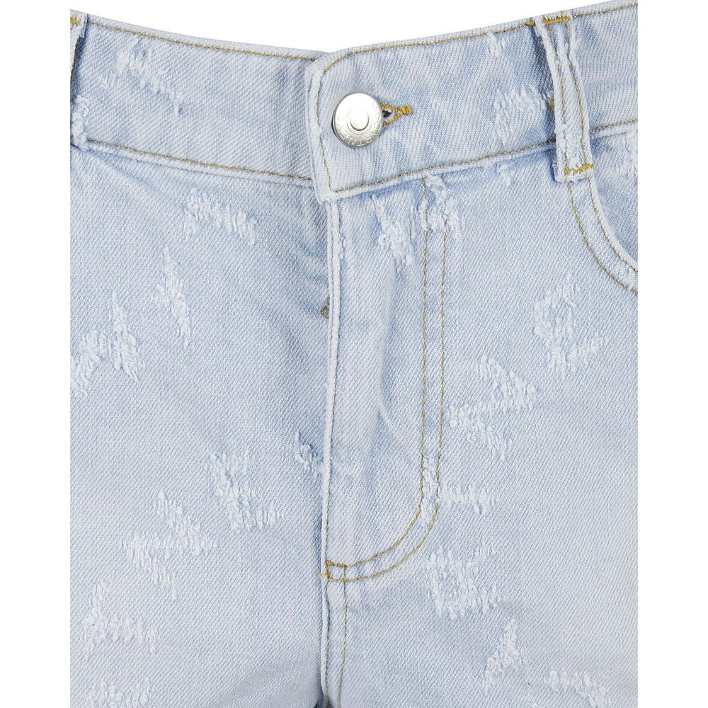 Stella McCartney Blue Denim Shorts - Image 3