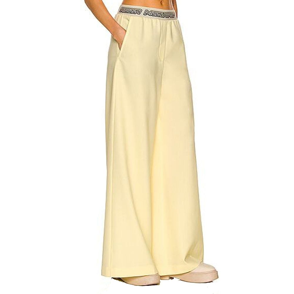 Stella McCartney Bicolor Wool Casual Pants - Image 2