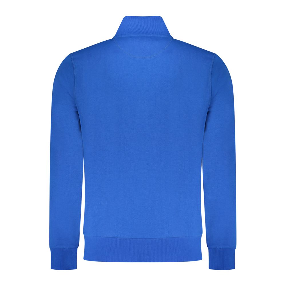 North Sails Blue Cotton Men Sweatshirt - Image 2