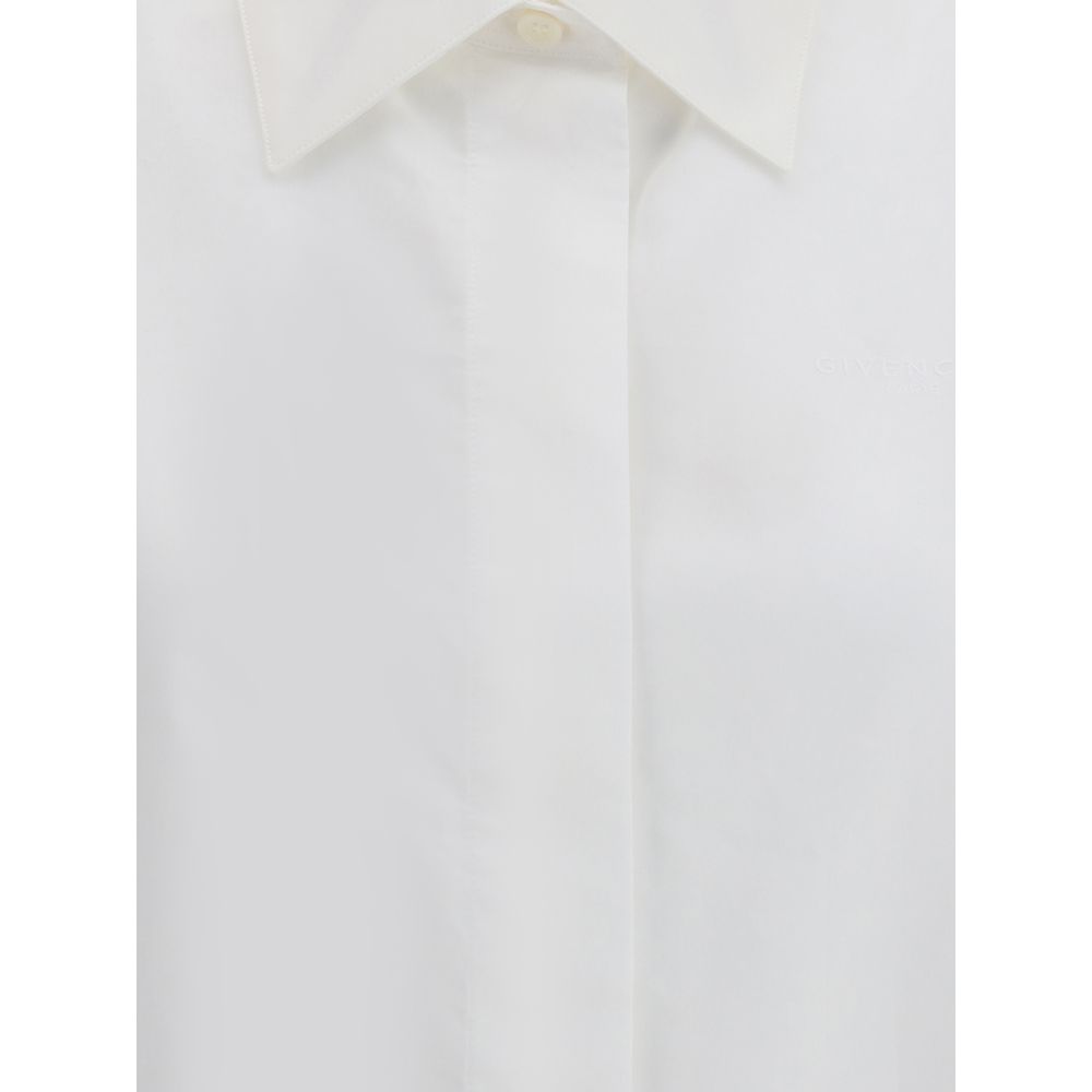 Givenchy White Cotton Shirt - Image 3