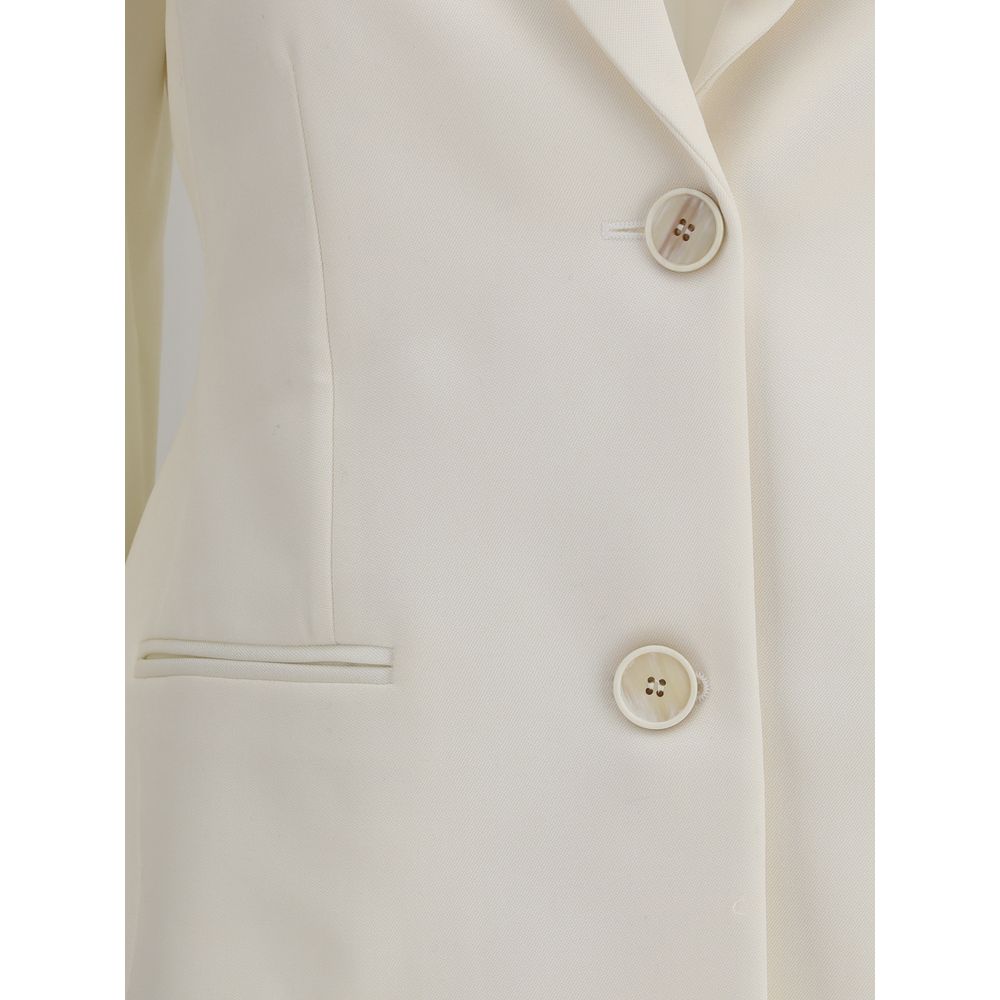Givenchy White Wool Blazer - Image 3