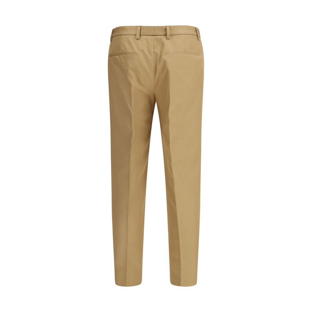 Gucci Beige Cotton Casual Pants - Image 2