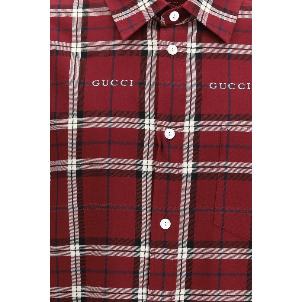 Gucci Multicolor Cotton Pattern Shirt - Image 3