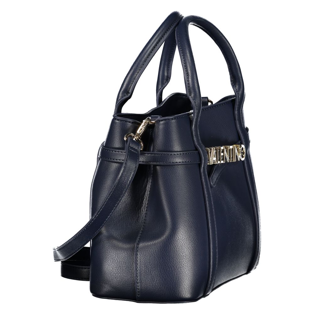 Mario Valentino Blu Polyurethane Woman Handbag - Image 3