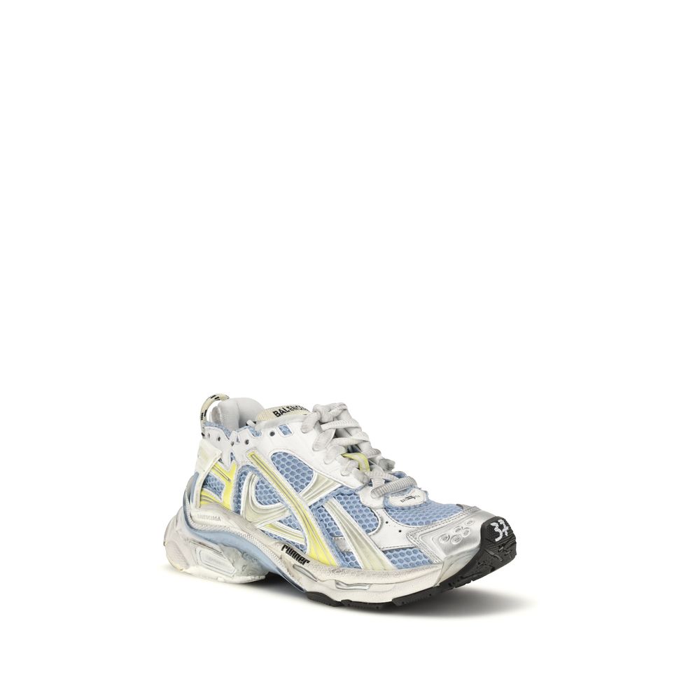 Balenciaga Multicolor Polyethylene Athletic Sneakers - Image 2