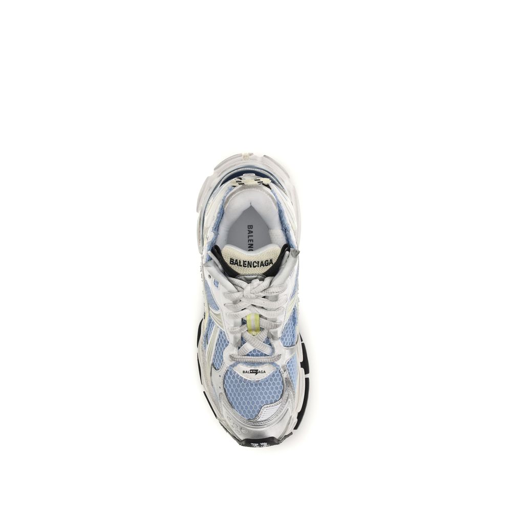 Balenciaga Multicolor Polyethylene Athletic Sneakers - Image 4
