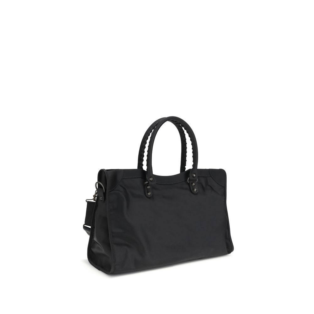 Balenciaga Black Polyamide Handbag - Image 3