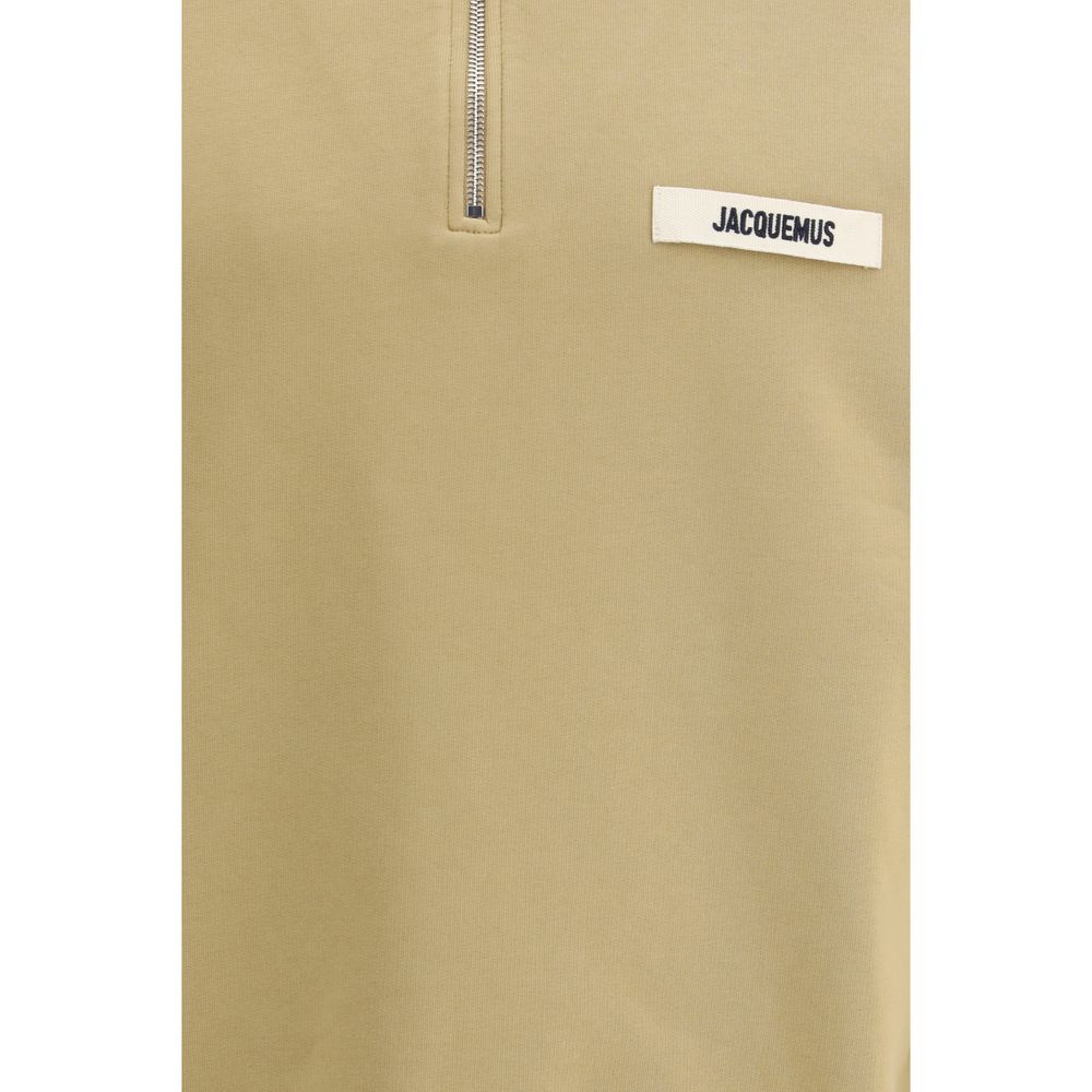 Jacquemus Beige Cotton Sweatshirt - Image 3
