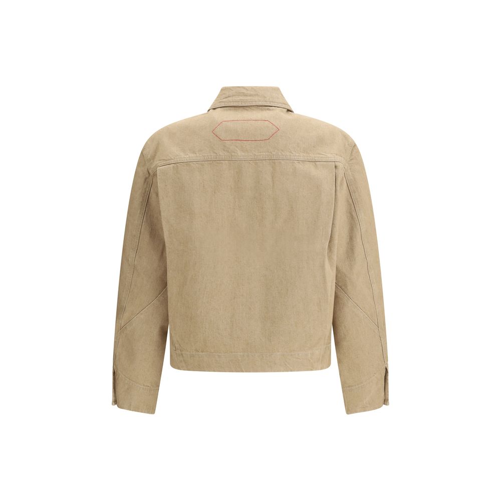 Jacquemus Beige Cotton Denim Jacket - Image 2