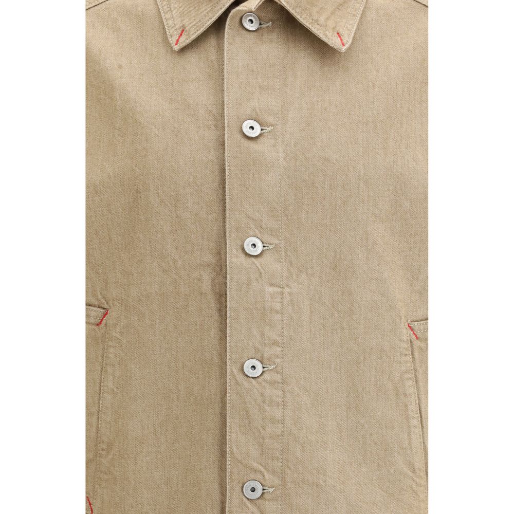 Jacquemus Beige Cotton Denim Jacket - Image 3