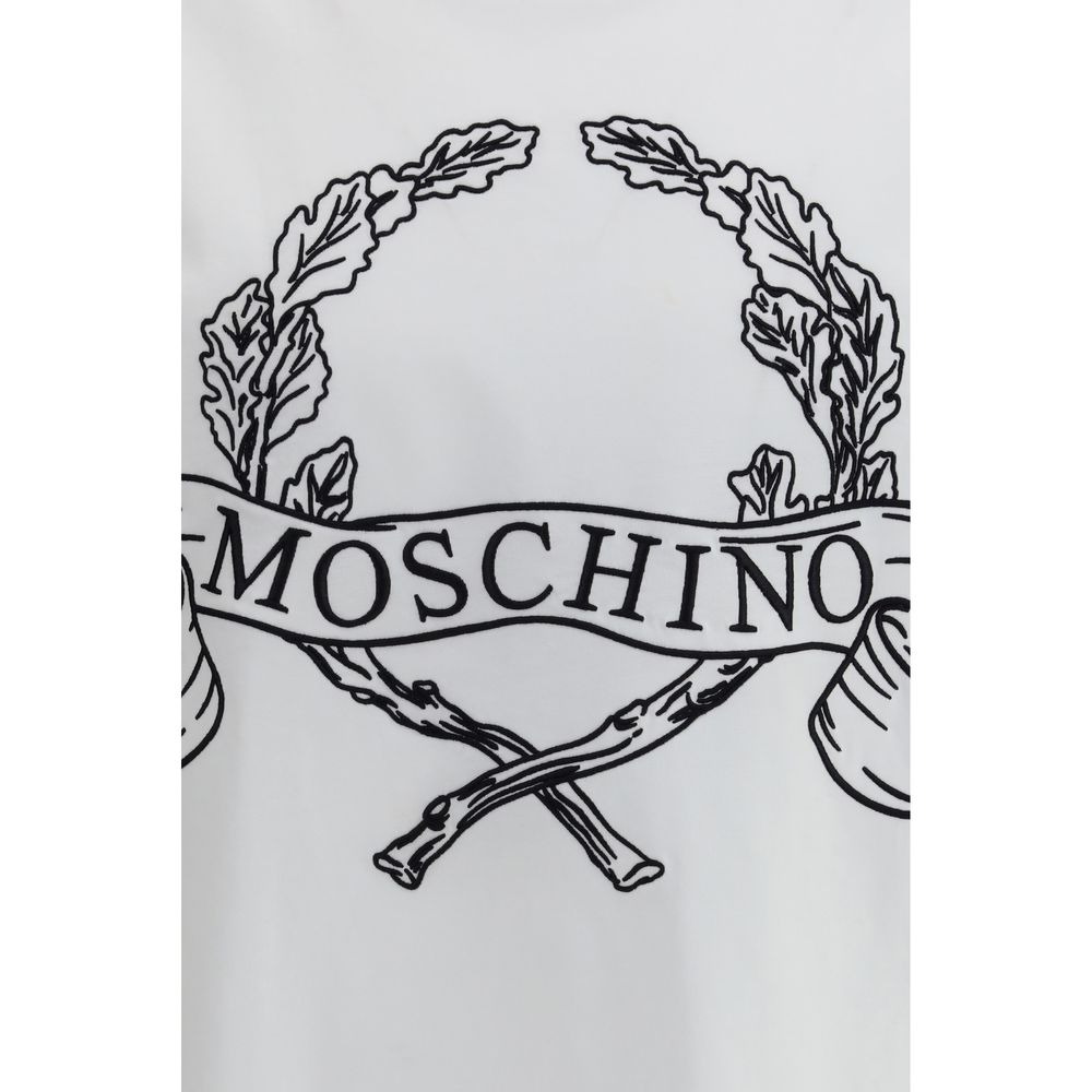 Moschino White Cotton T-Shirt - Image 3