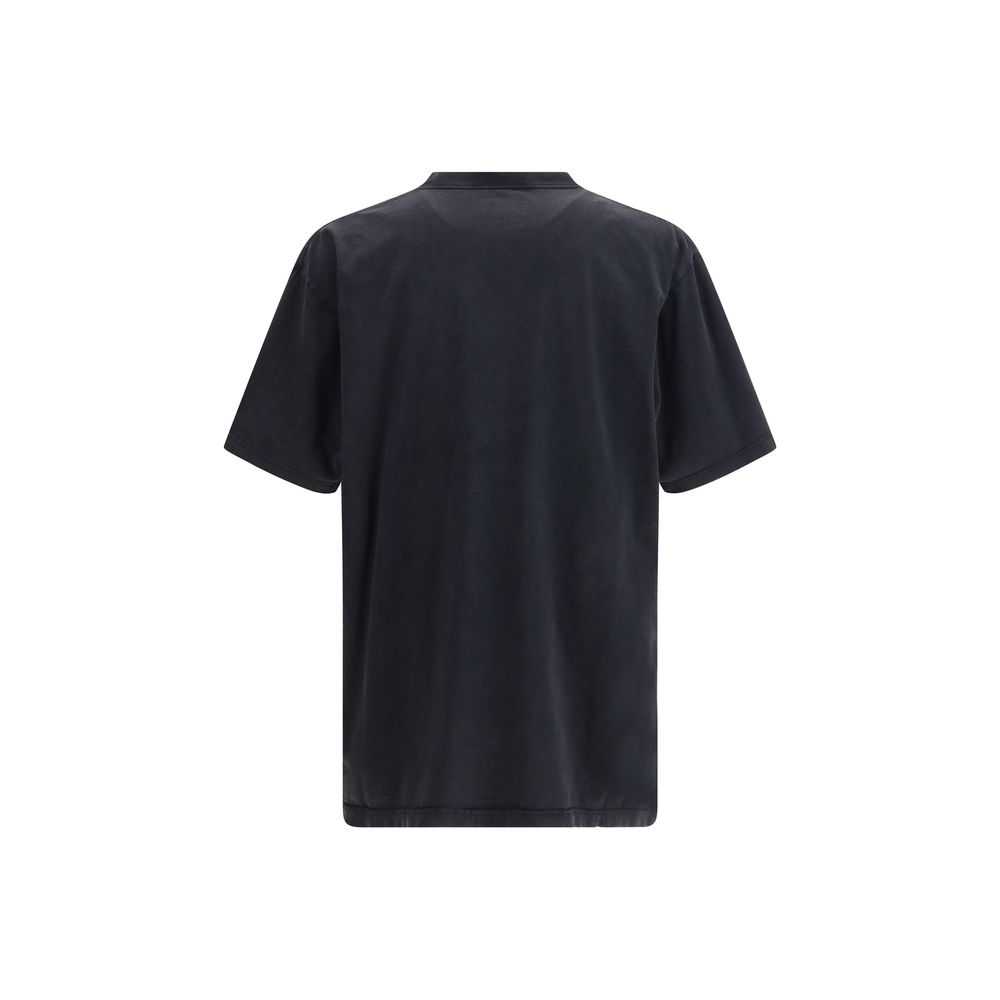 Balenciaga Black Cotton T-Shirt - Image 2