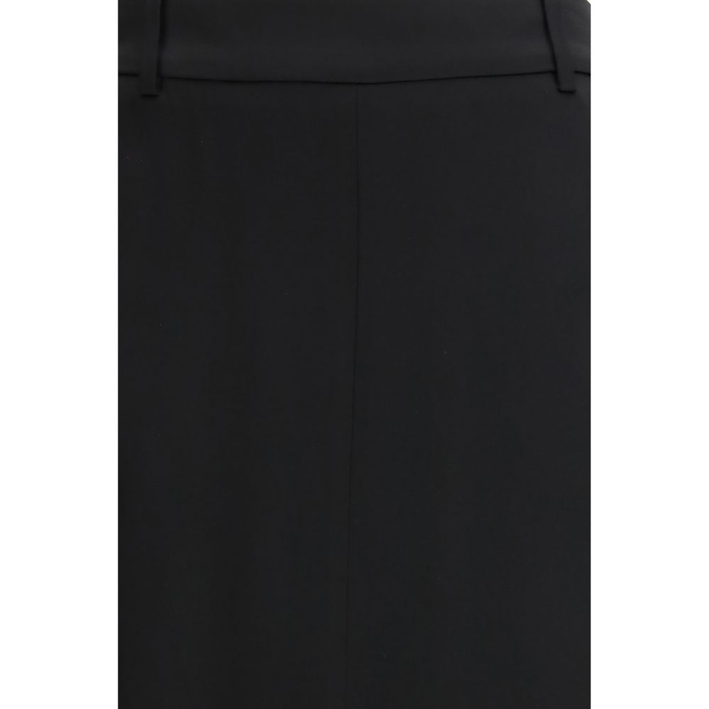Tom Ford Black Acetate Long Skirt - Image 3