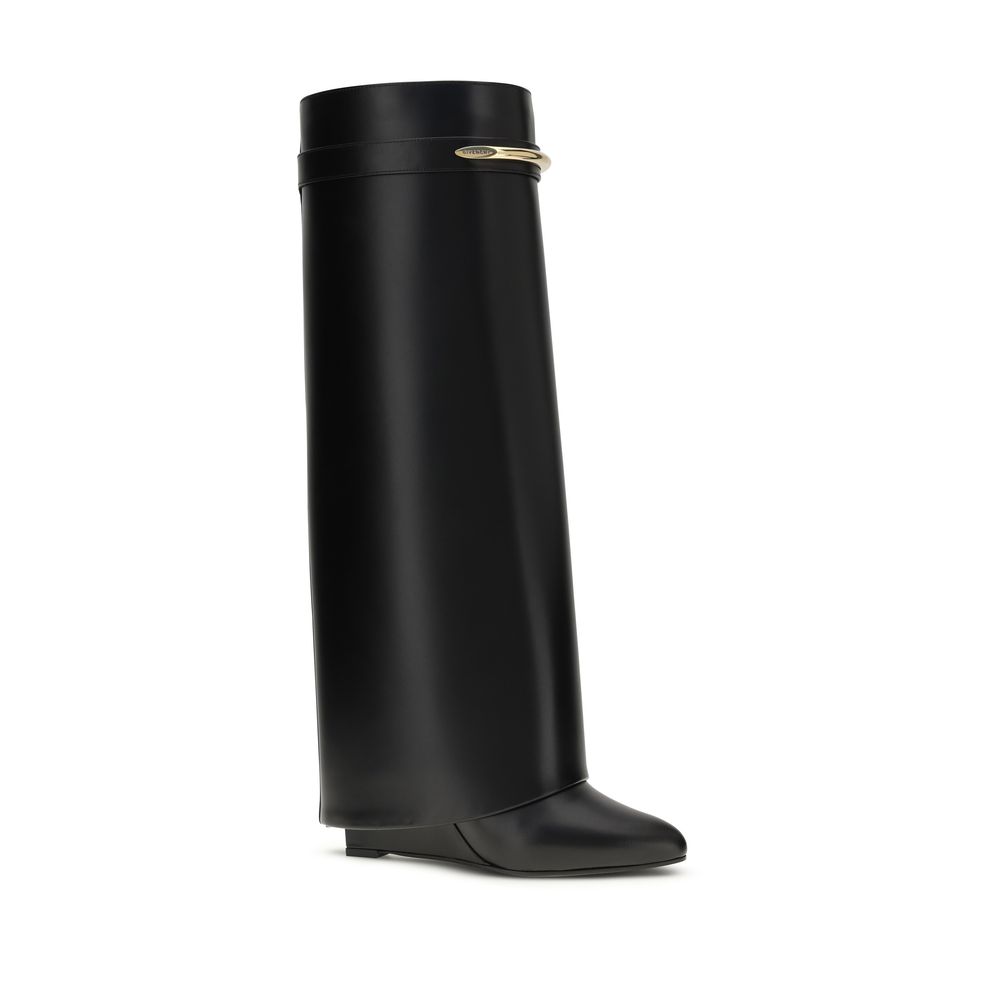 Givenchy Black Calf Leather Bos Taurus Boots - Image 2