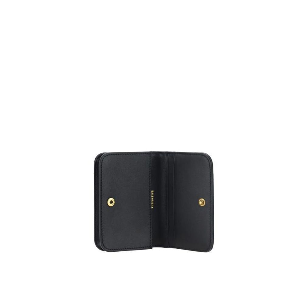 Balenciaga Black Lamb Leather Cardholder - Image 3