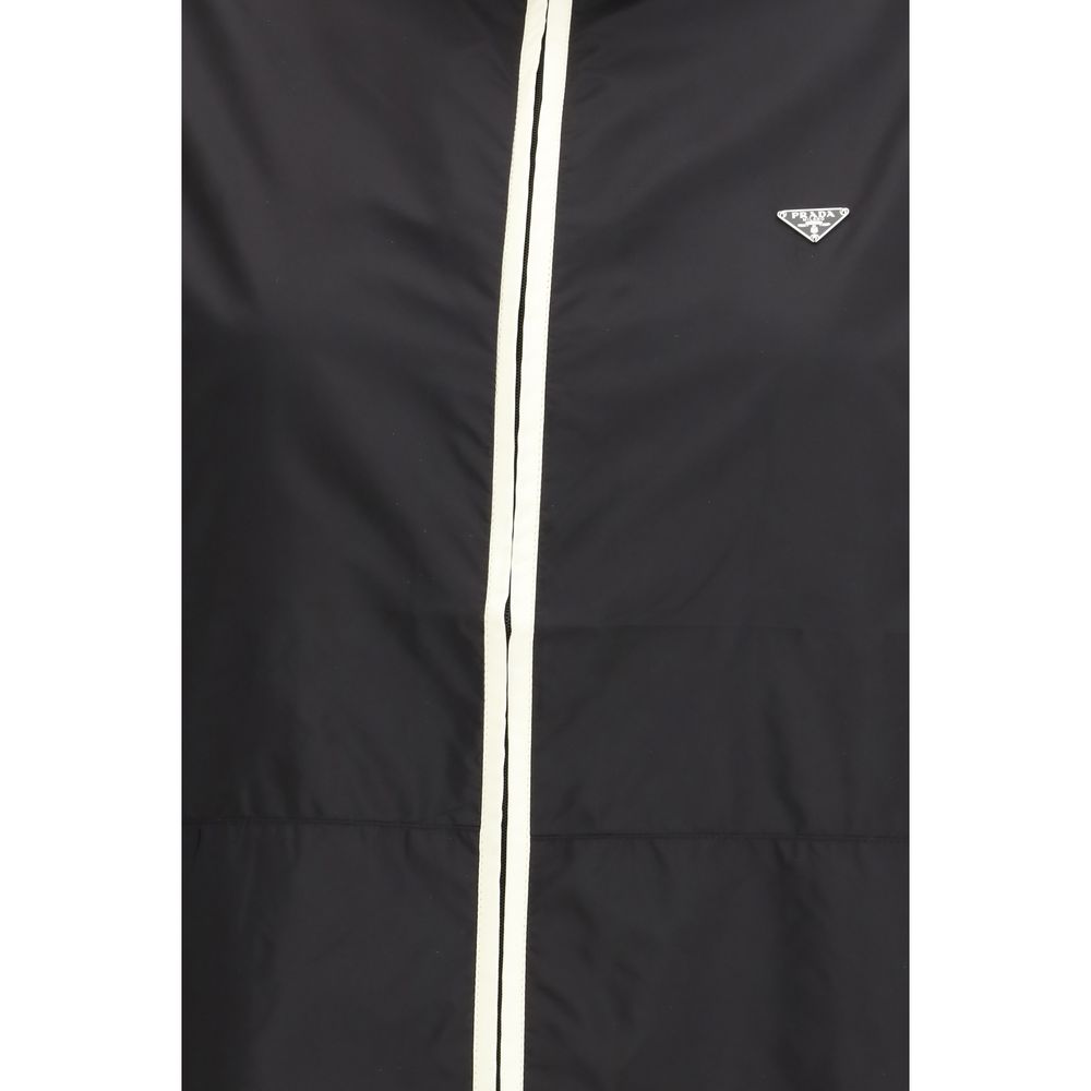 Prada Black Polyamide Shell Jacket - Image 3