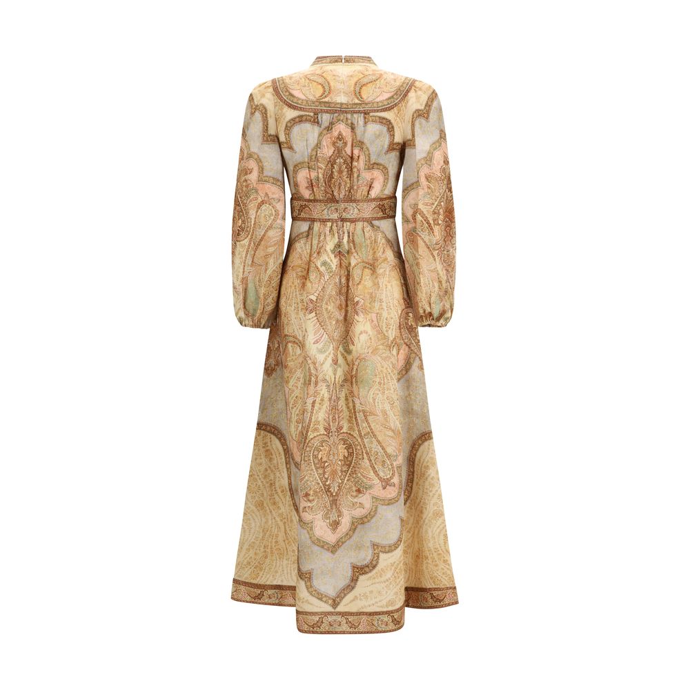 Zimmermann Multicolor Linen Long Dress - Image 2