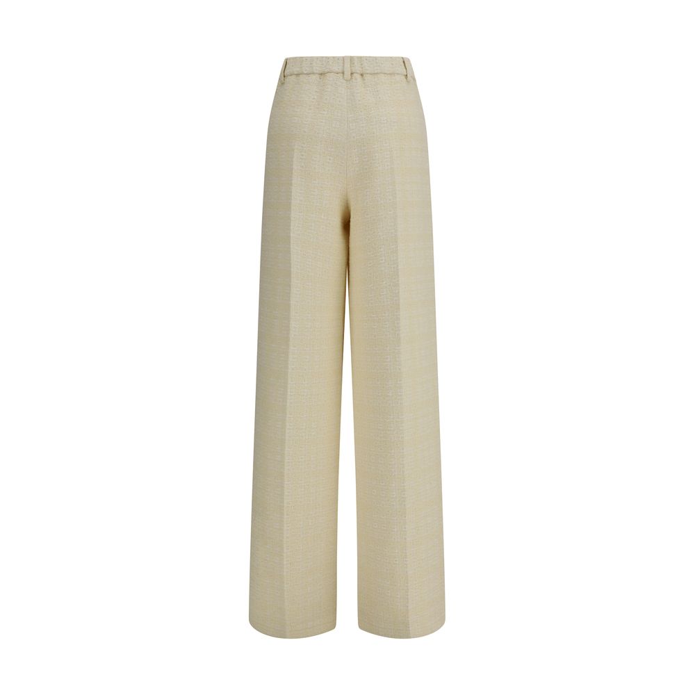 Gucci Beige Cotton Casual Pants - Image 2