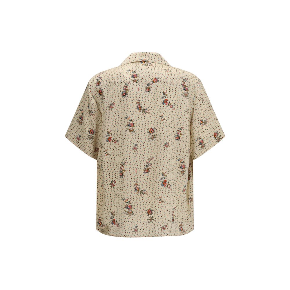 Valentino Multicolor Silk Pattern Shirt - Image 2