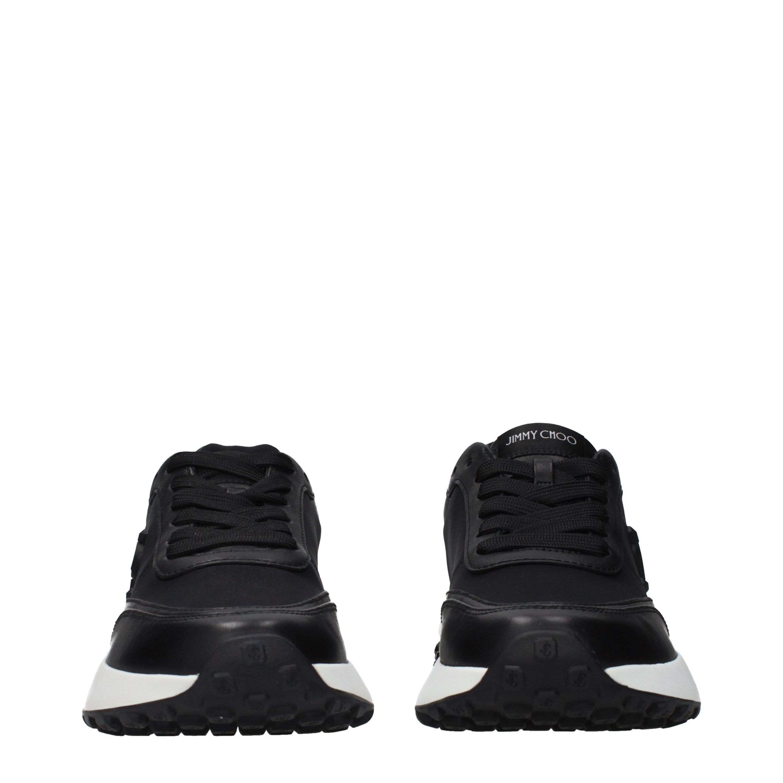 Jimmy Choo Black Fabric Athletic Sneakers - Image 3