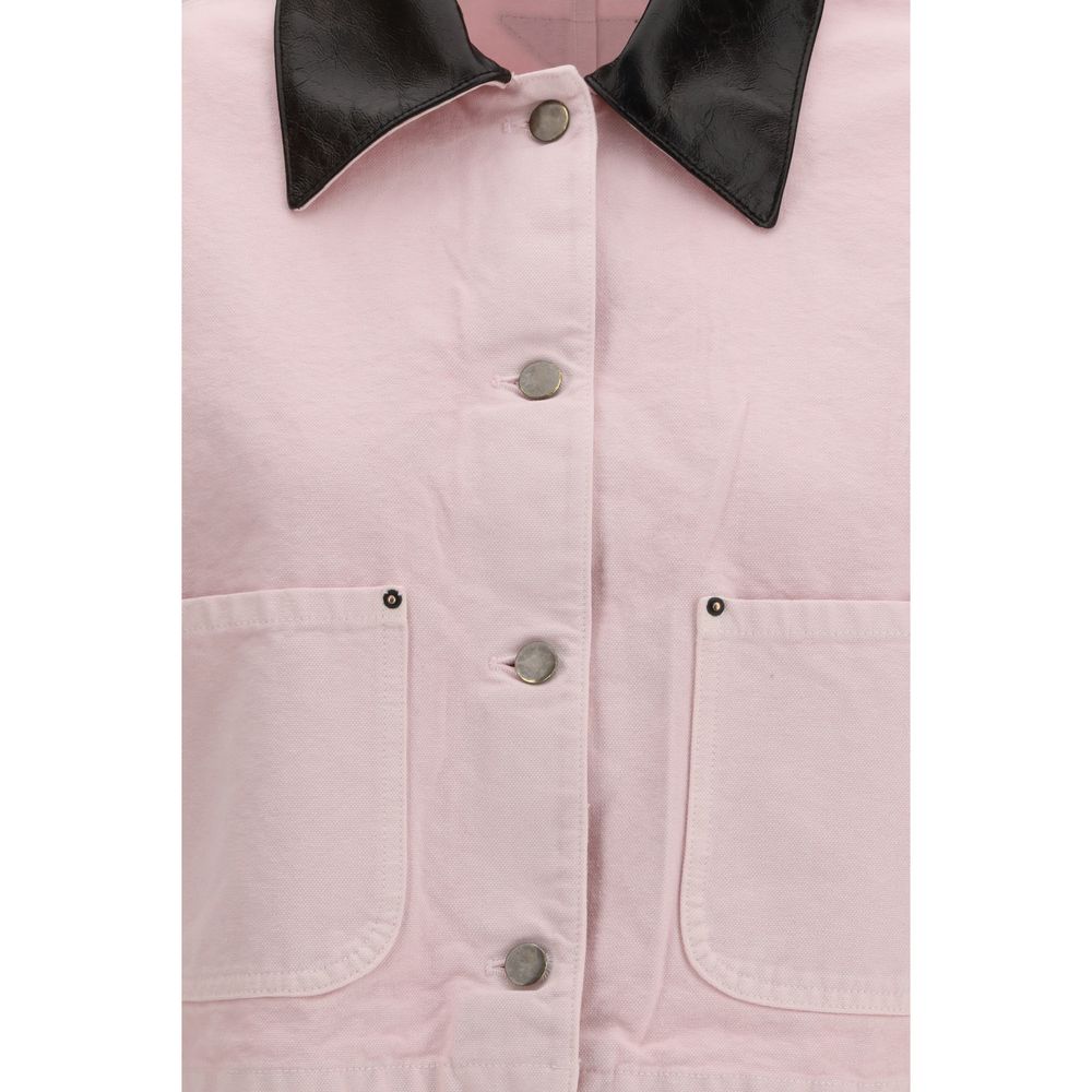 Prada Multicolor Cotton Denim Jacket - Image 3