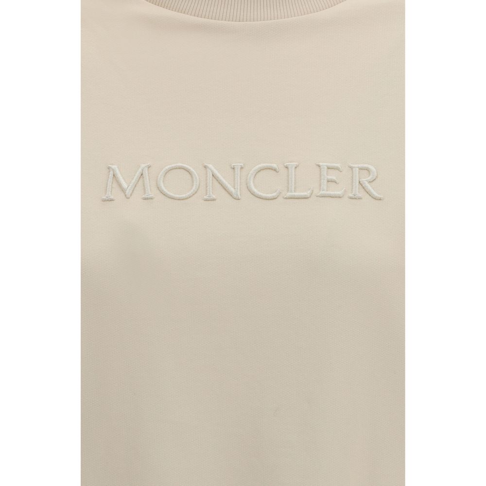 Moncler Beige Cotton Sweatshirt - Image 3