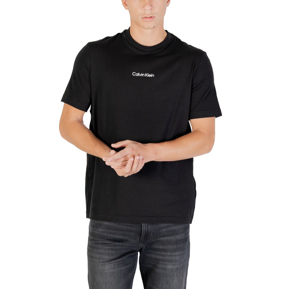 Calvin Klein Sport Black Cotton T-Shirt - Image 5