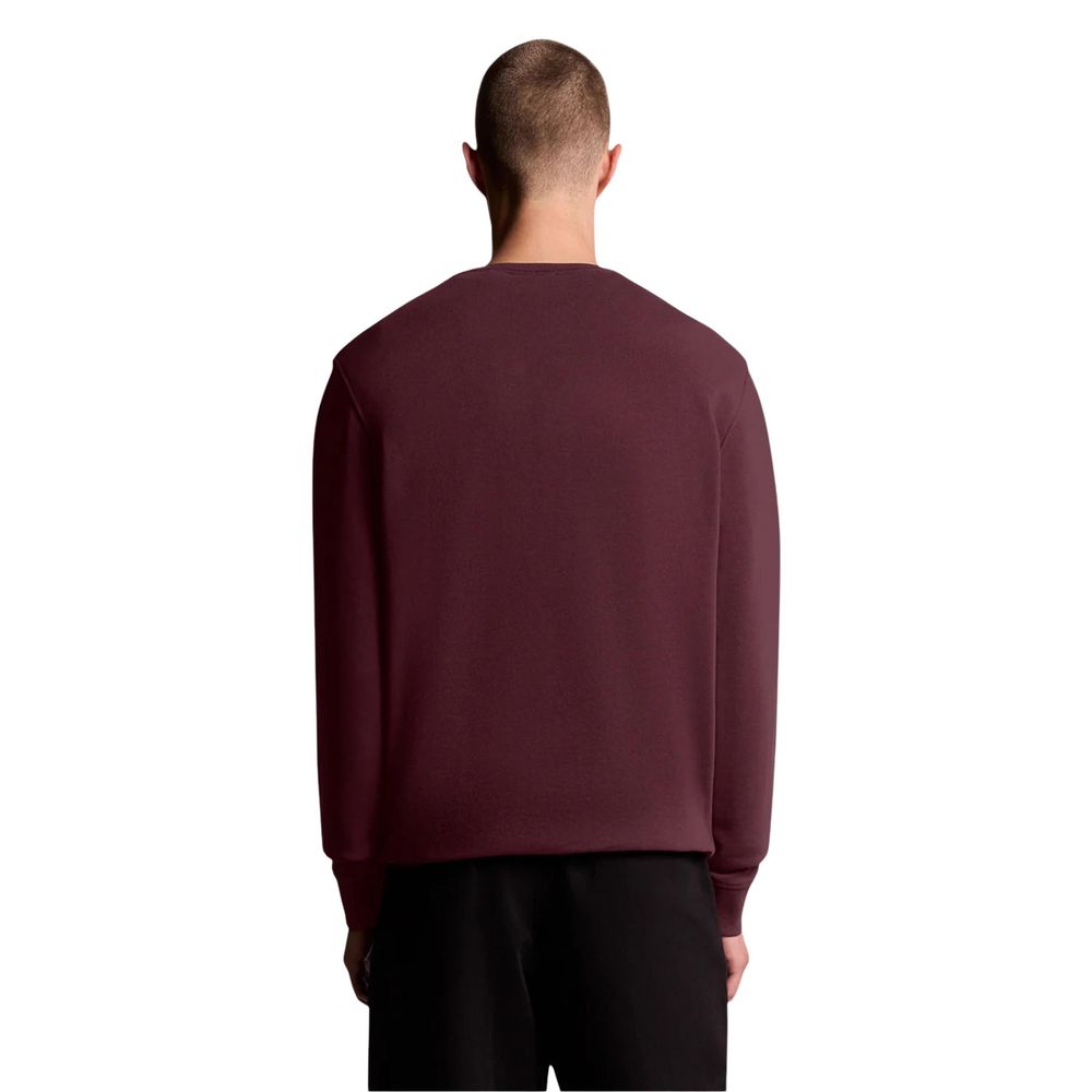 Lyle & Scott Bordeaux Cotton Sweatshirt - Image 2