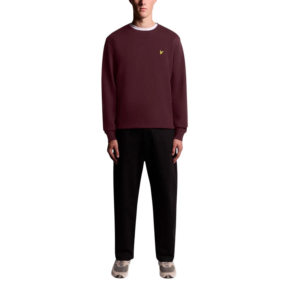 Lyle & Scott Bordeaux Cotton Sweatshirt - Image 3