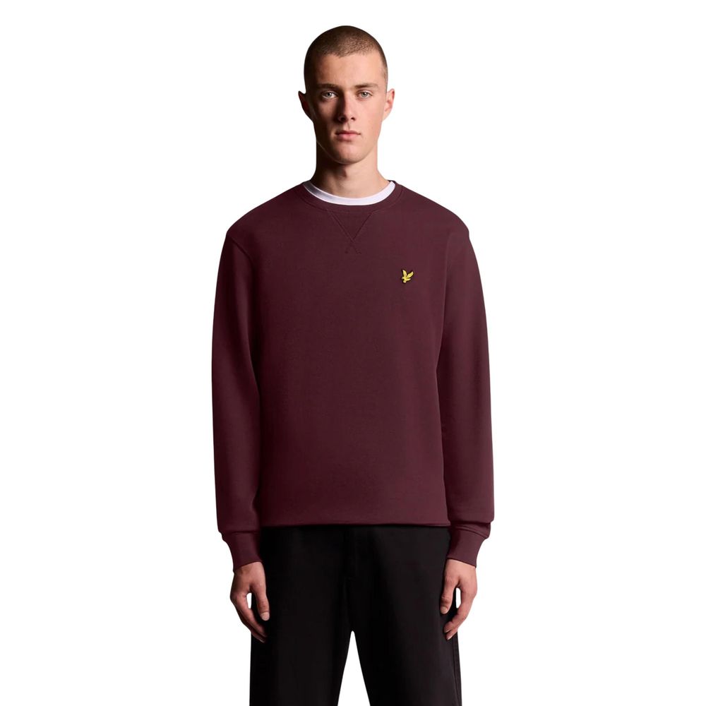 Lyle & Scott Bordeaux Cotton Sweatshirt - Image 5