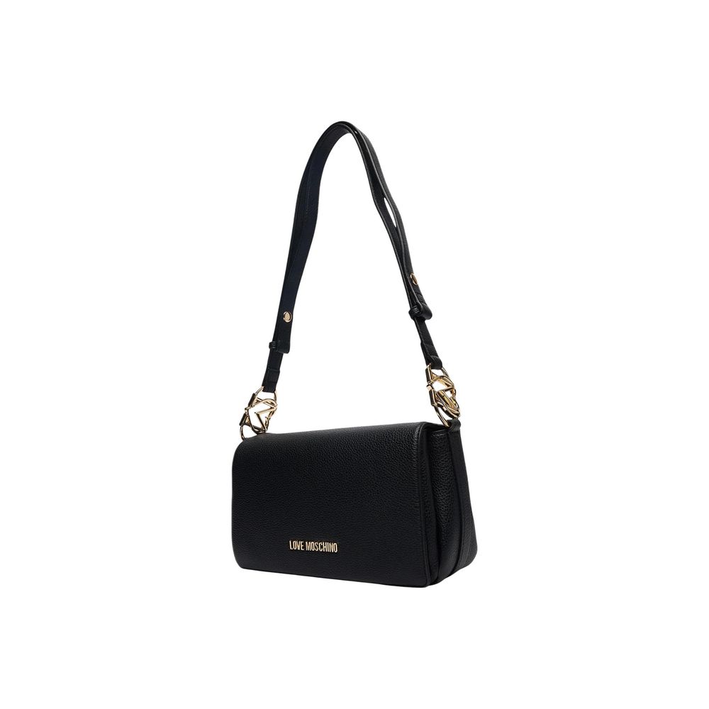 Love Moschino Black Polyethylene Handbag - Image 4