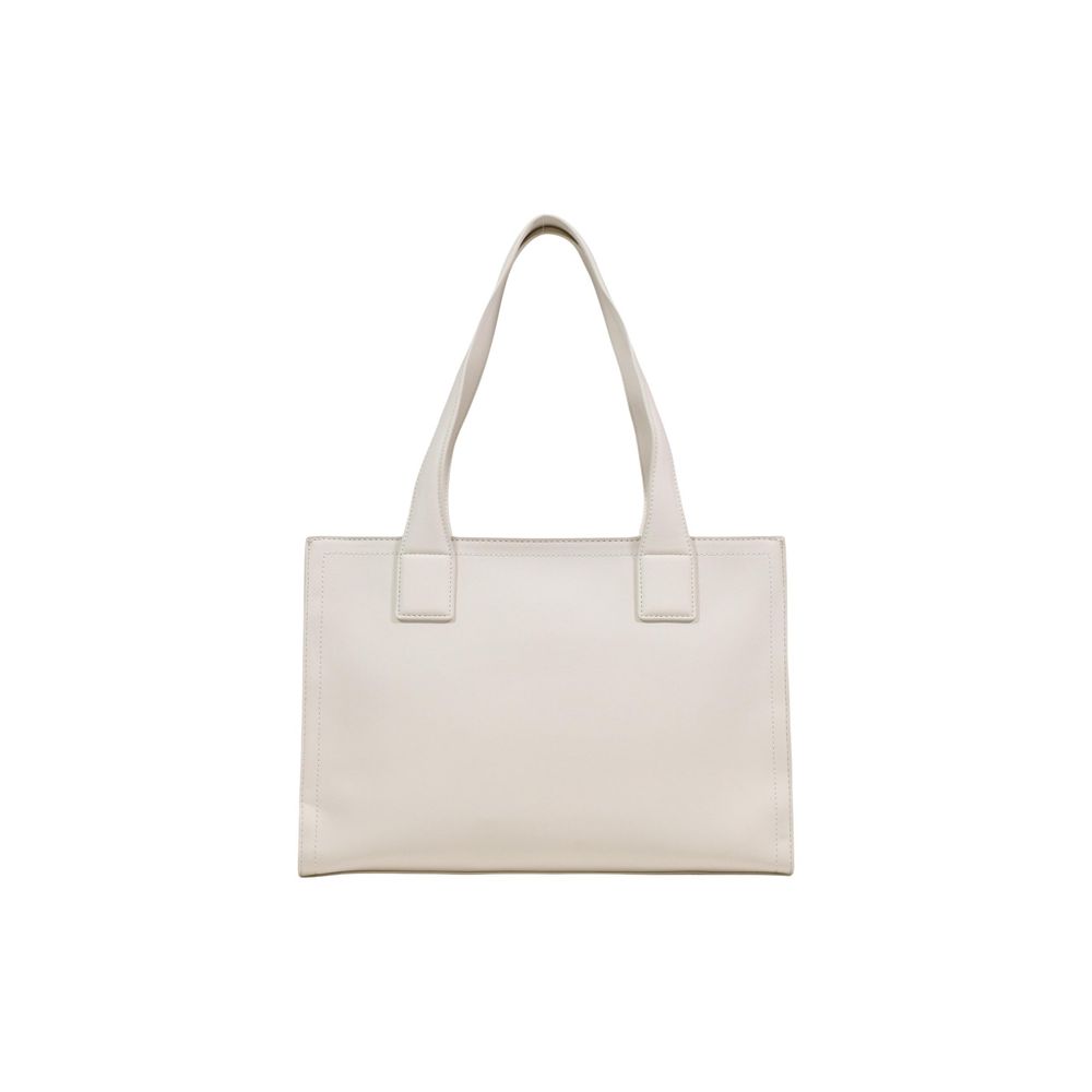 Love Moschino Beige Polyethylene Handbag - Image 3