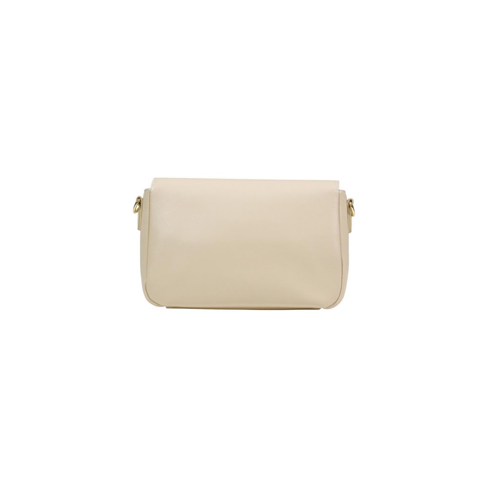 Love Moschino Cream Polyethylene Handbag - Image 3