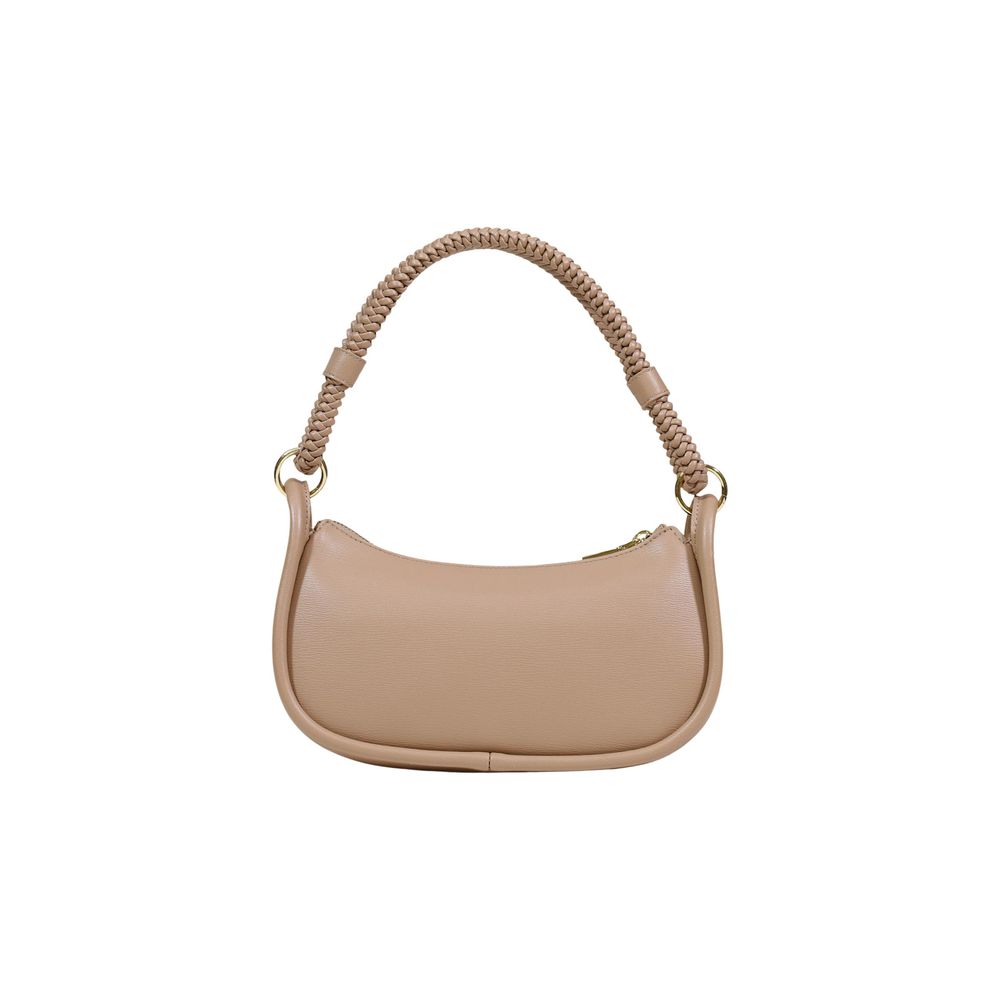 Love Moschino Beige Polyethylene Handbag - Image 3
