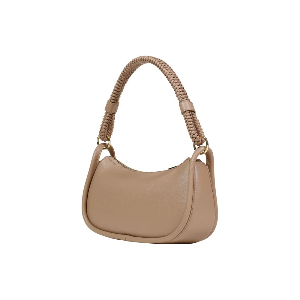 Love Moschino Beige Polyethylene Handbag - Image 4