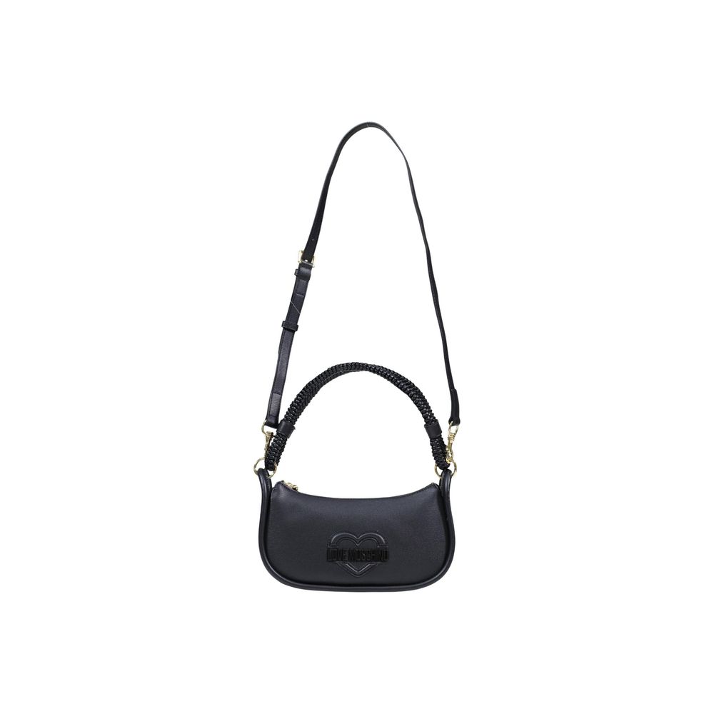 Love Moschino Black Polyethylene Handbag - Image 5