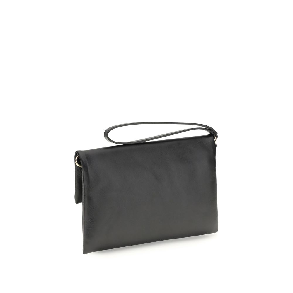 Fendi Black Lamb Ovis Aries Aries Clutch Bag - Image 3