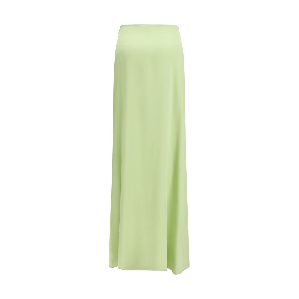 Kristina Ti Bicolor Silk Long Skirt - Image 2
