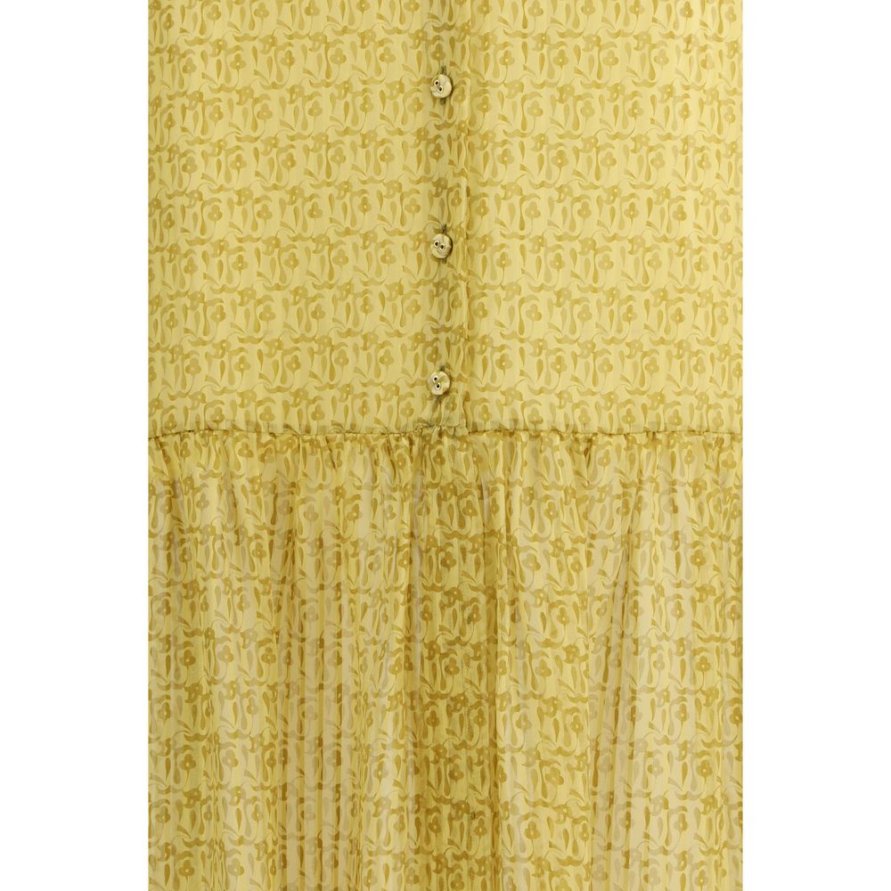 Kristina Ti Bicolor Silk Long Skirt - Image 3