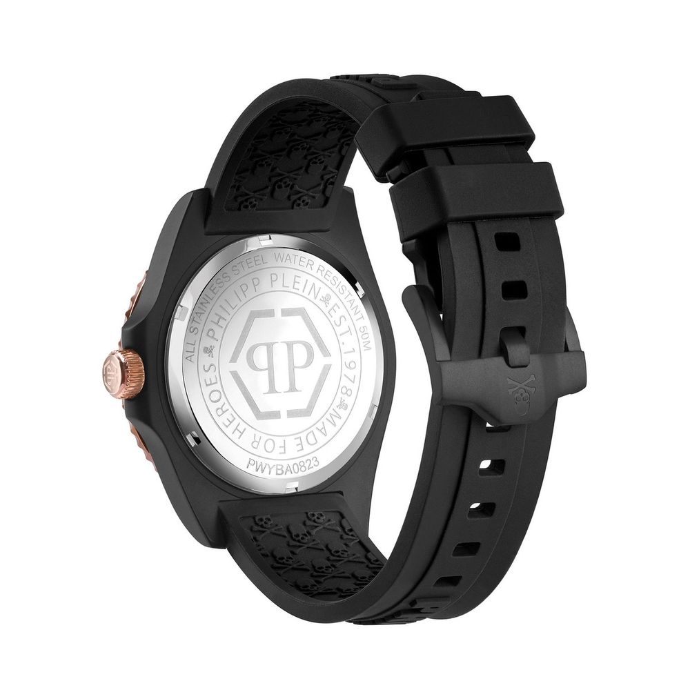 Philipp Plein Black Synthetic Sport Watch - Image 2