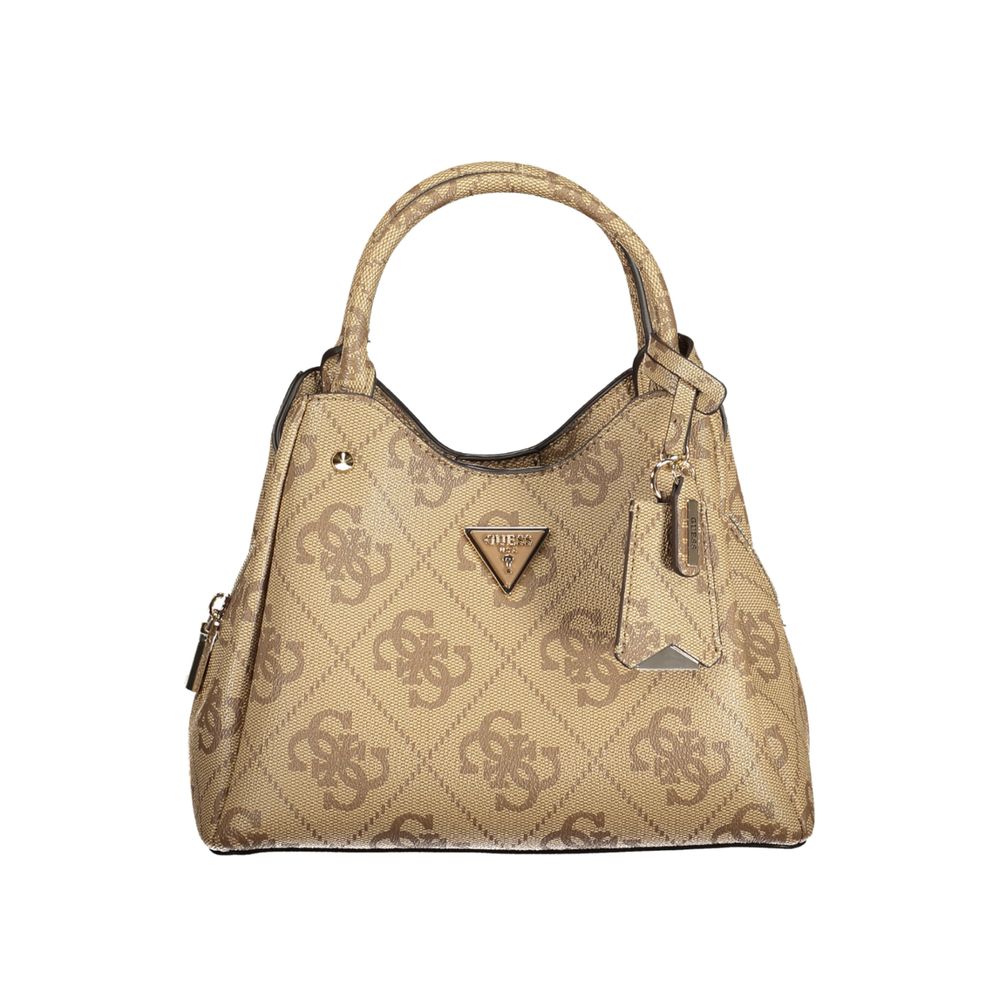 Guess Jeans Beige Poliuretano Women Handbag