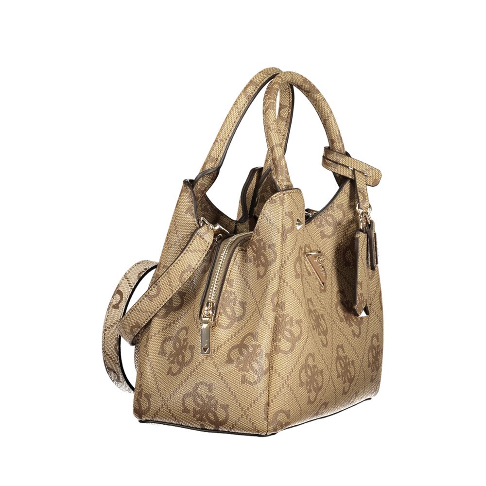 Guess Jeans Beige Poliuretano Women Handbag - Image 3