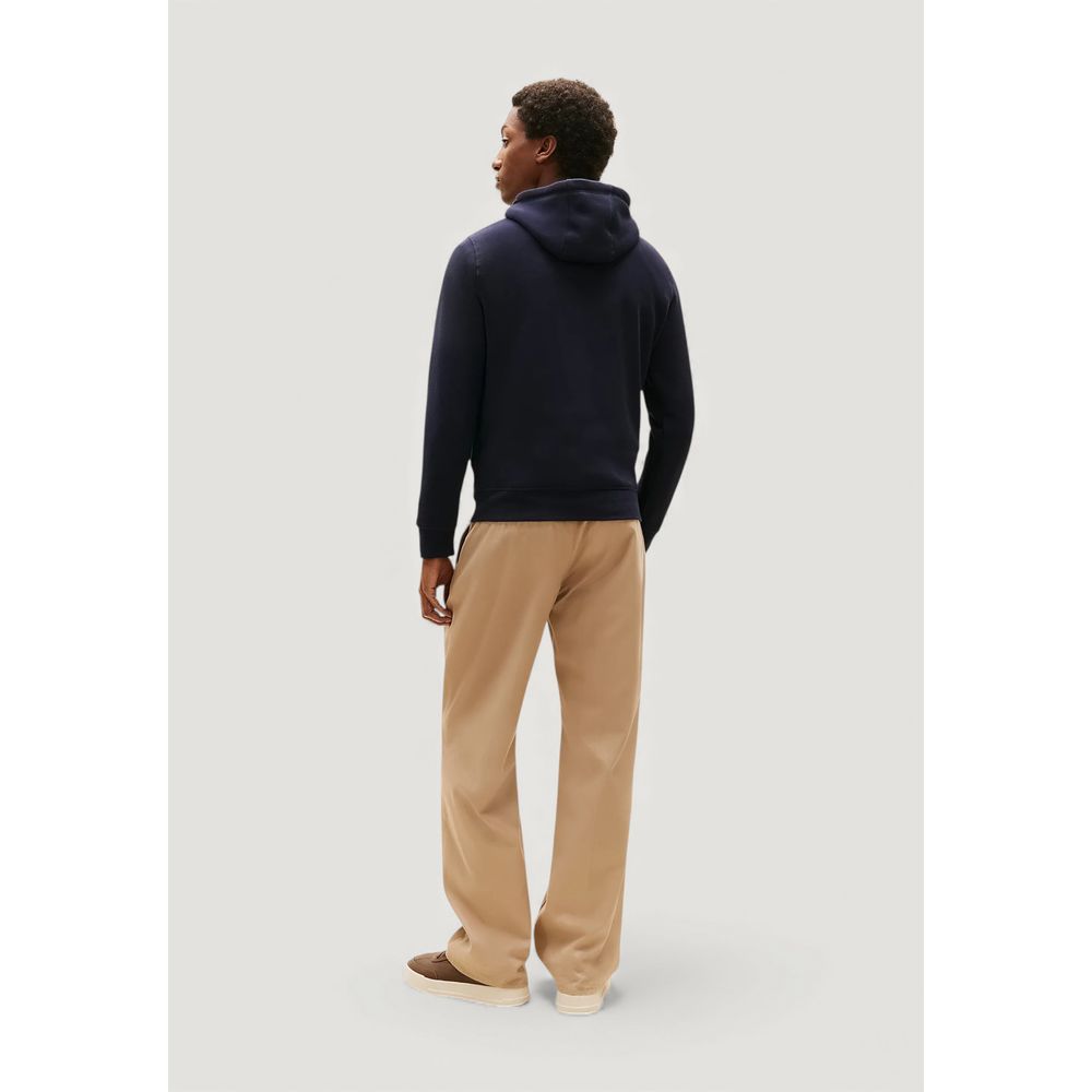 Tommy Hilfiger Blue Cotton Hoodie - Image 4