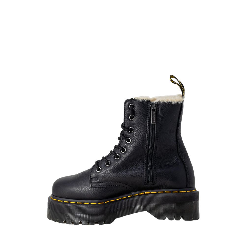Dr. Martens Black Leather Lace-Up Boots - Image 2
