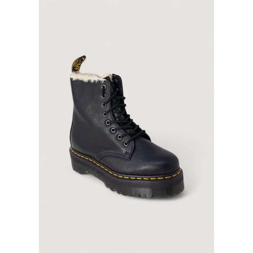 Dr. Martens Black Leather Lace-Up Boots - Image 3