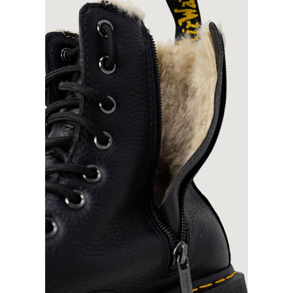 Dr. Martens Black Leather Lace-Up Boots - Image 4